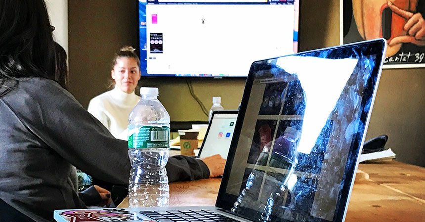 Cassie Taylor • Lead Strategist @ Huge puts social media strategy students through their paces.