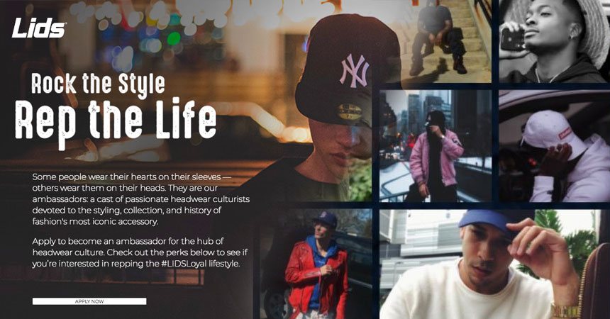 Kevin worked on Lids' first influencer marketing effort, the Ambassador Program, which was covered by Front Office Sports. 