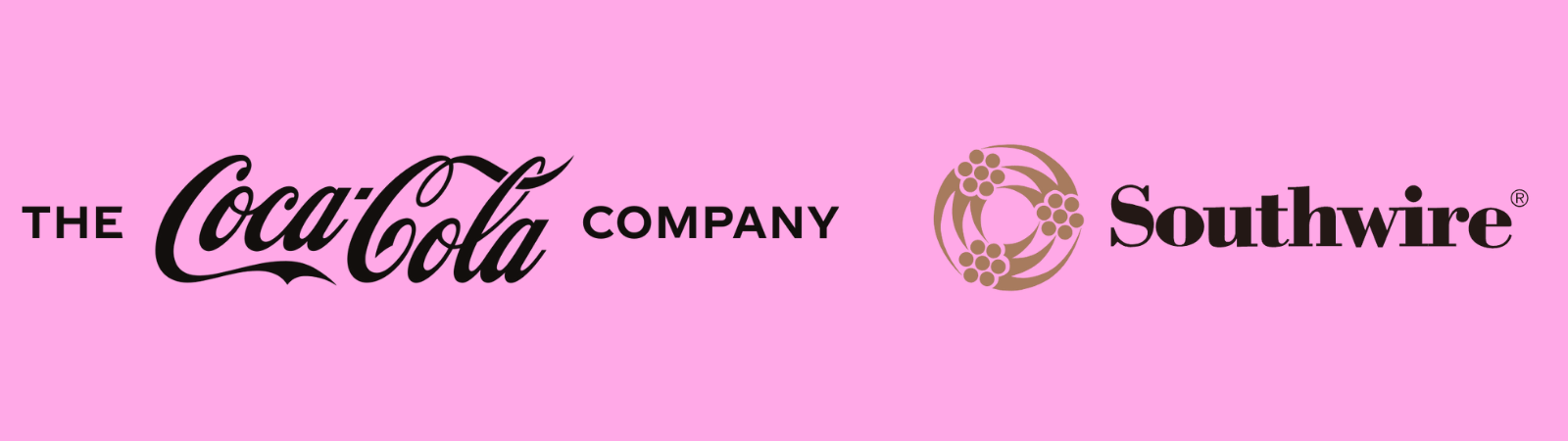 The logos of The Coca-Cola Company and Southwire Company side-by-side, representing the two official briefs for the 2026 48-Hour Repack competition.
